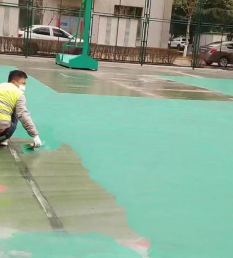 浙江球场地面翻新